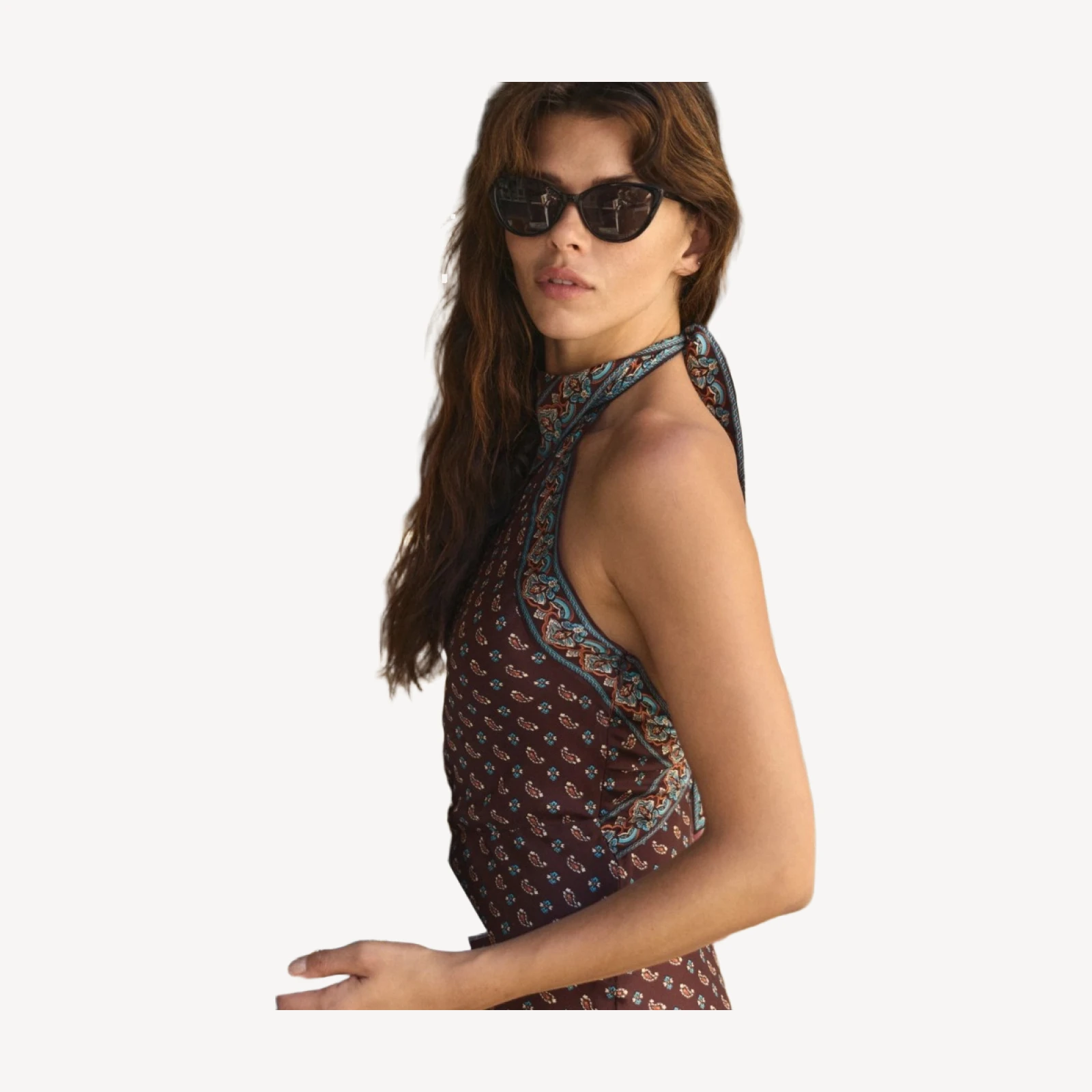 ZILDA DRESS -- DEAUVILLE PAISLEY