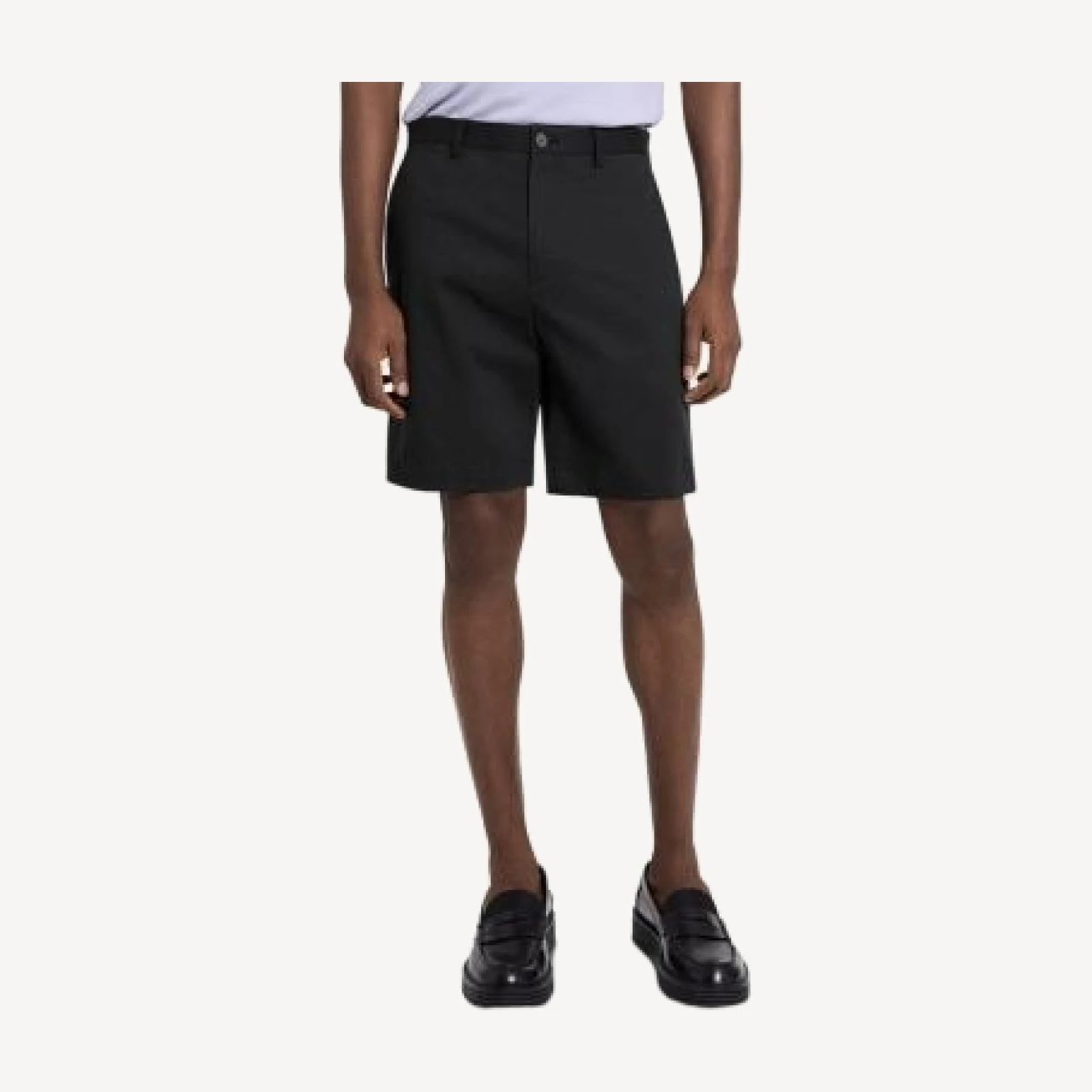 Theory Standard Chino Shorts in Moonsoft Cotton Stretch