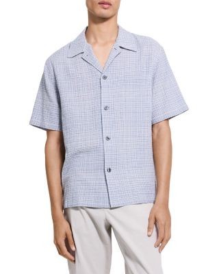 Theory Short Sleeve Button Up Shirt