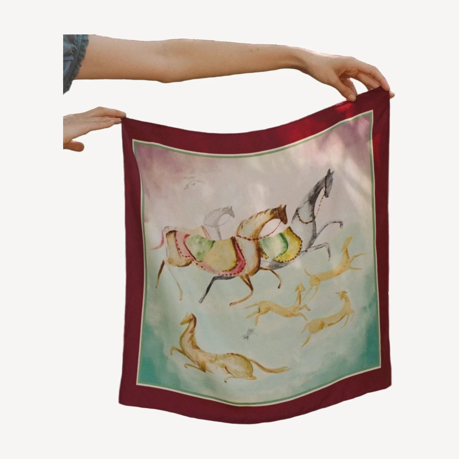 PETIT PENNY BANDANA -- GALLOPS FOULARD