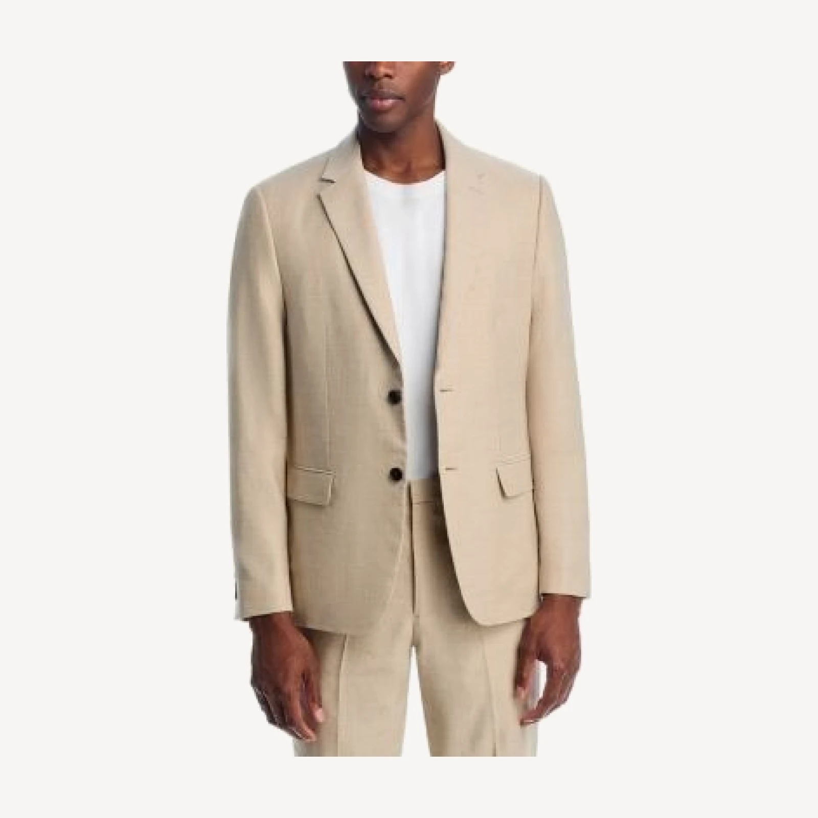 Theory Chambers Linen & Wool Slim Fit Suit Jacket