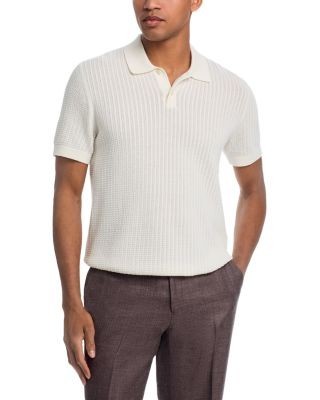 Theory Cable Knit Polo Shirt