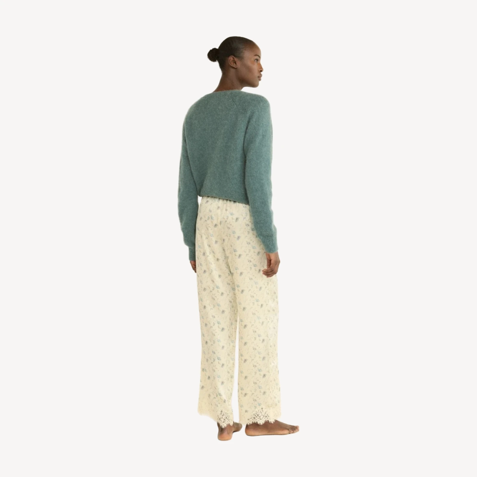 FELISE PANT -- CAMELLIA BLOOM