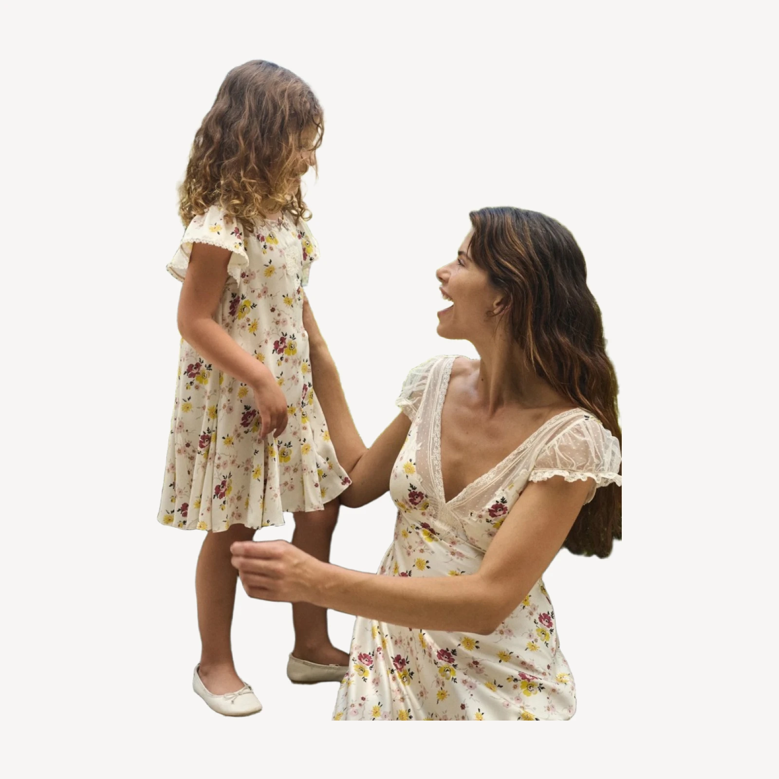 DUET DRESS -- SWEETBRIAR FLORAL