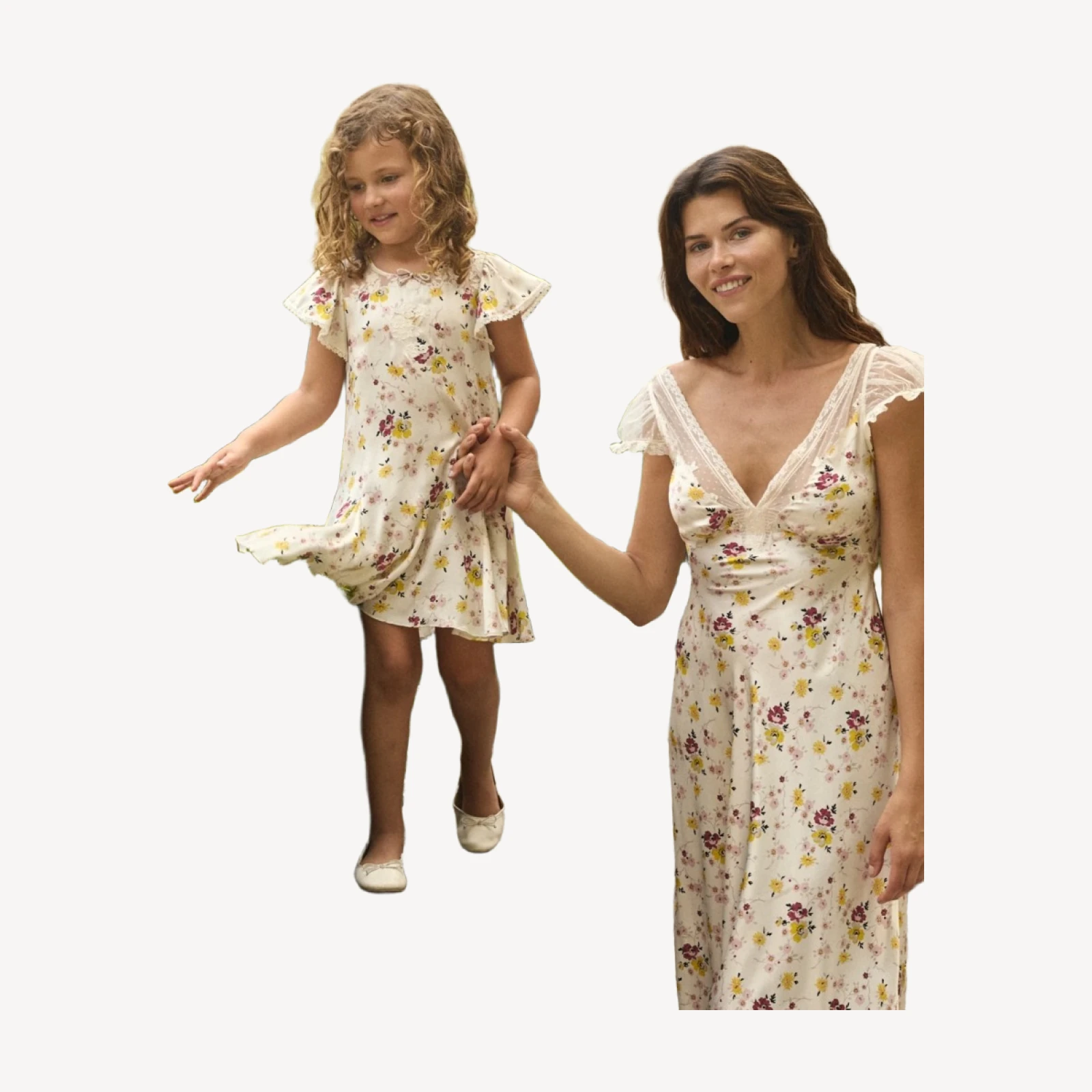 DUET DRESS -- SWEETBRIAR FLORAL