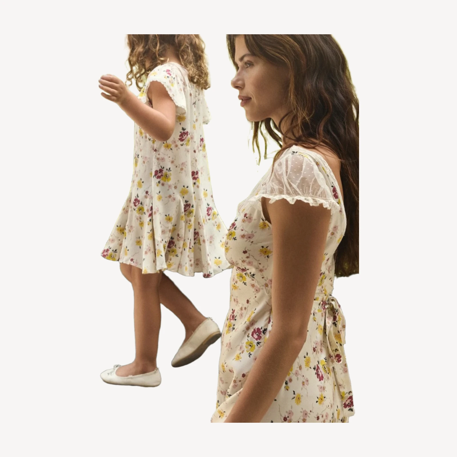 DUET DRESS -- SWEETBRIAR FLORAL