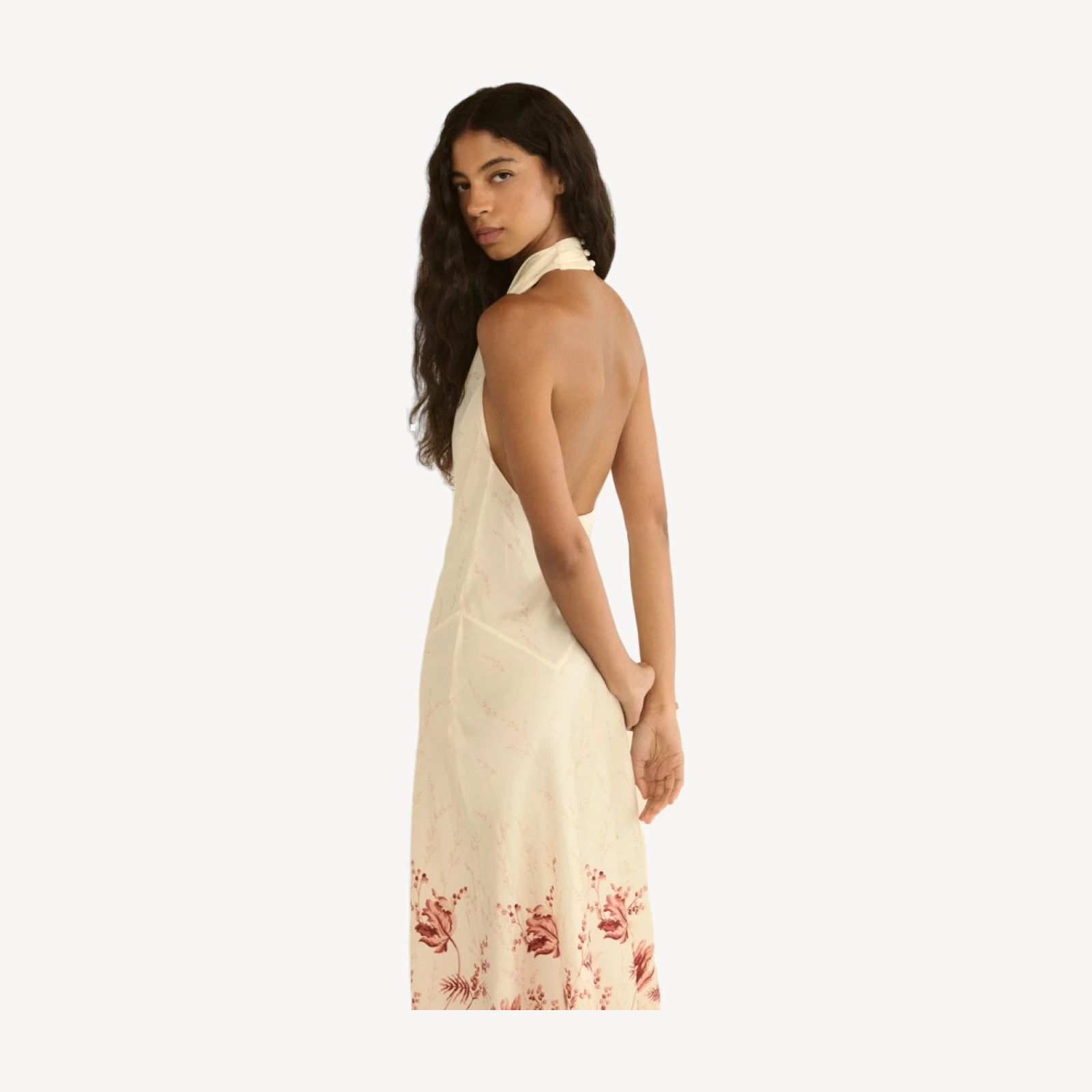 ISMERIE DRESS -- WINDSWEPT TULIPS