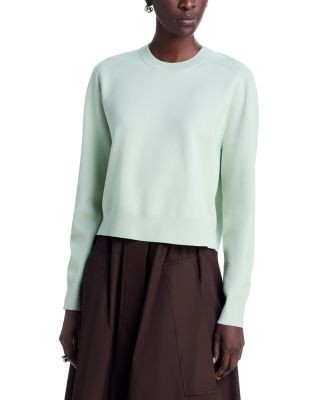 Theory Cropped Pullover Sweater
