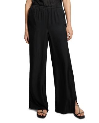 Theory Slit Hem Pull On Pants