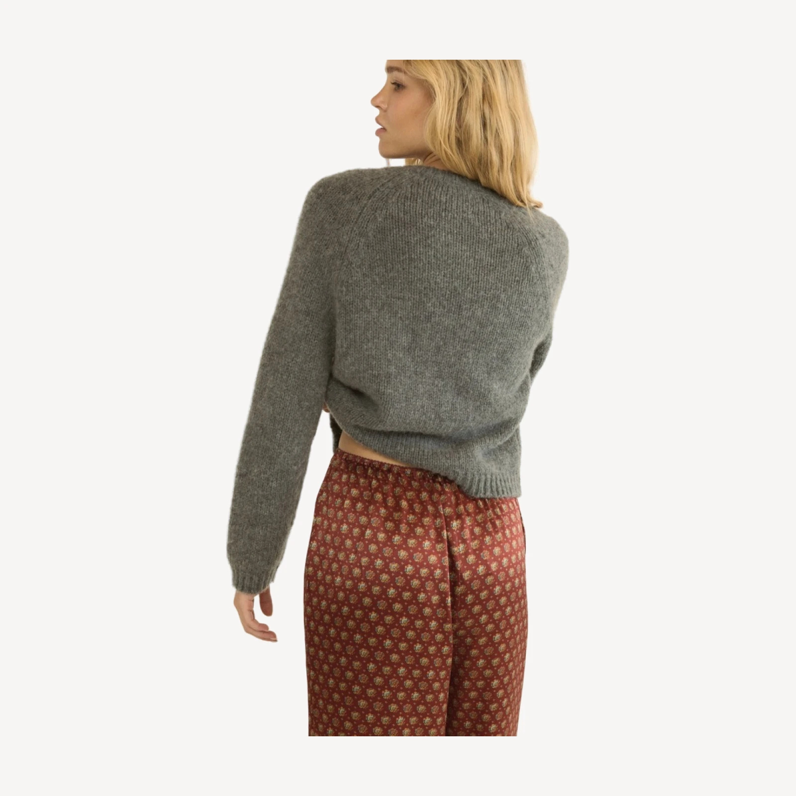 LAVON FRINGE PANT -- SAN SEBASTIAN FOULARD