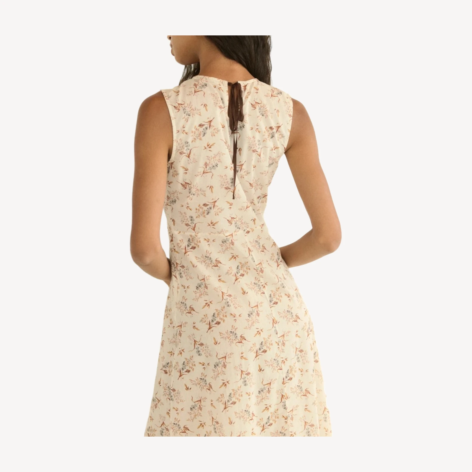 RIONA DRESS -- CRÈME WINDSWEPT MEADOW