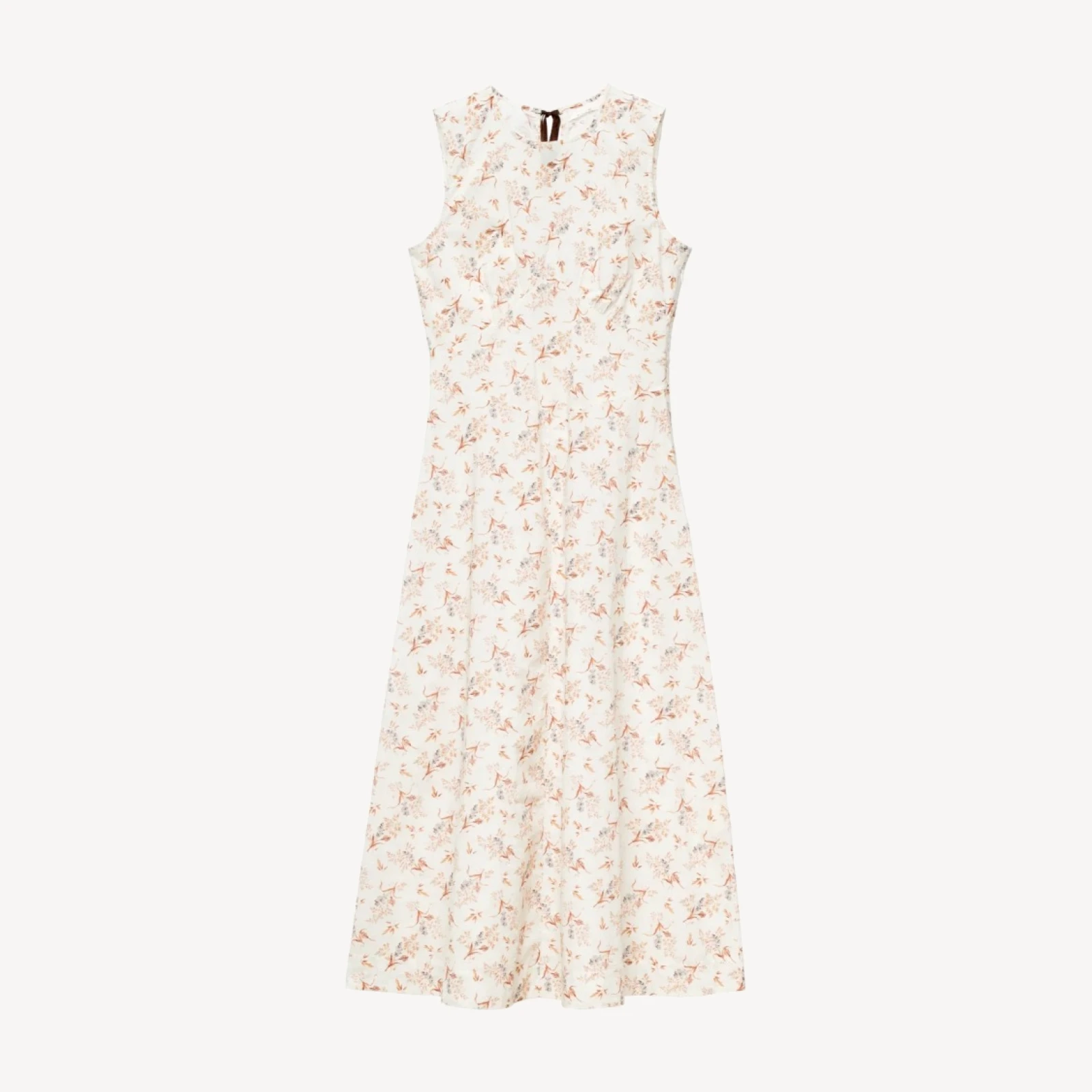 RIONA DRESS -- CRÈME WINDSWEPT MEADOW