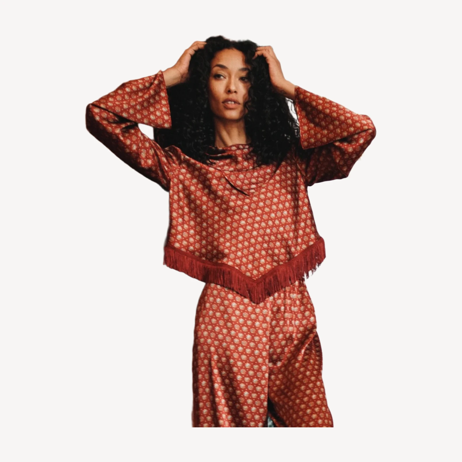 FAUSTELLA TOP -- SAN SEBASTIAN FOULARD