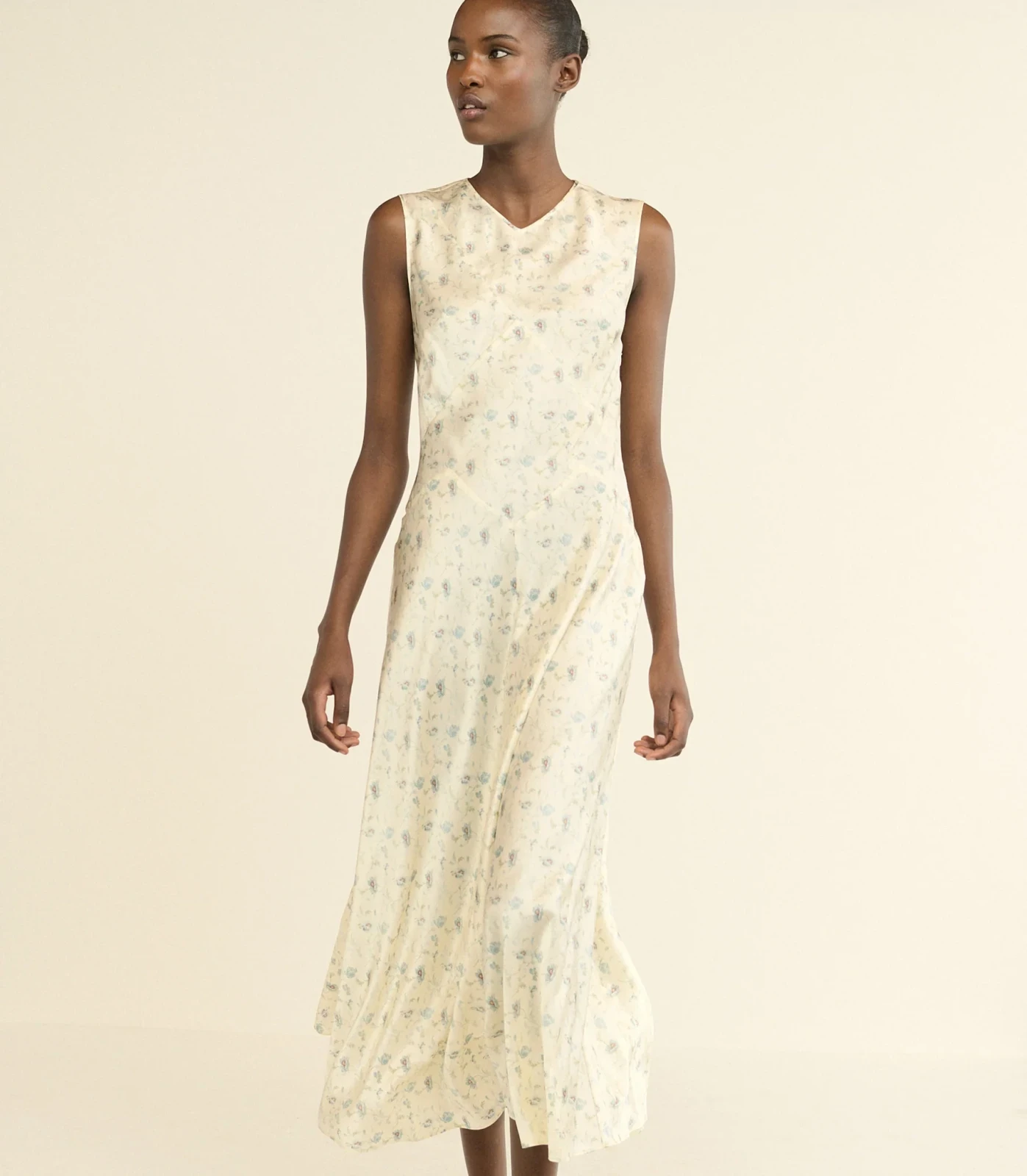ADELANA DRESS -- CAMELLIA BLOOM