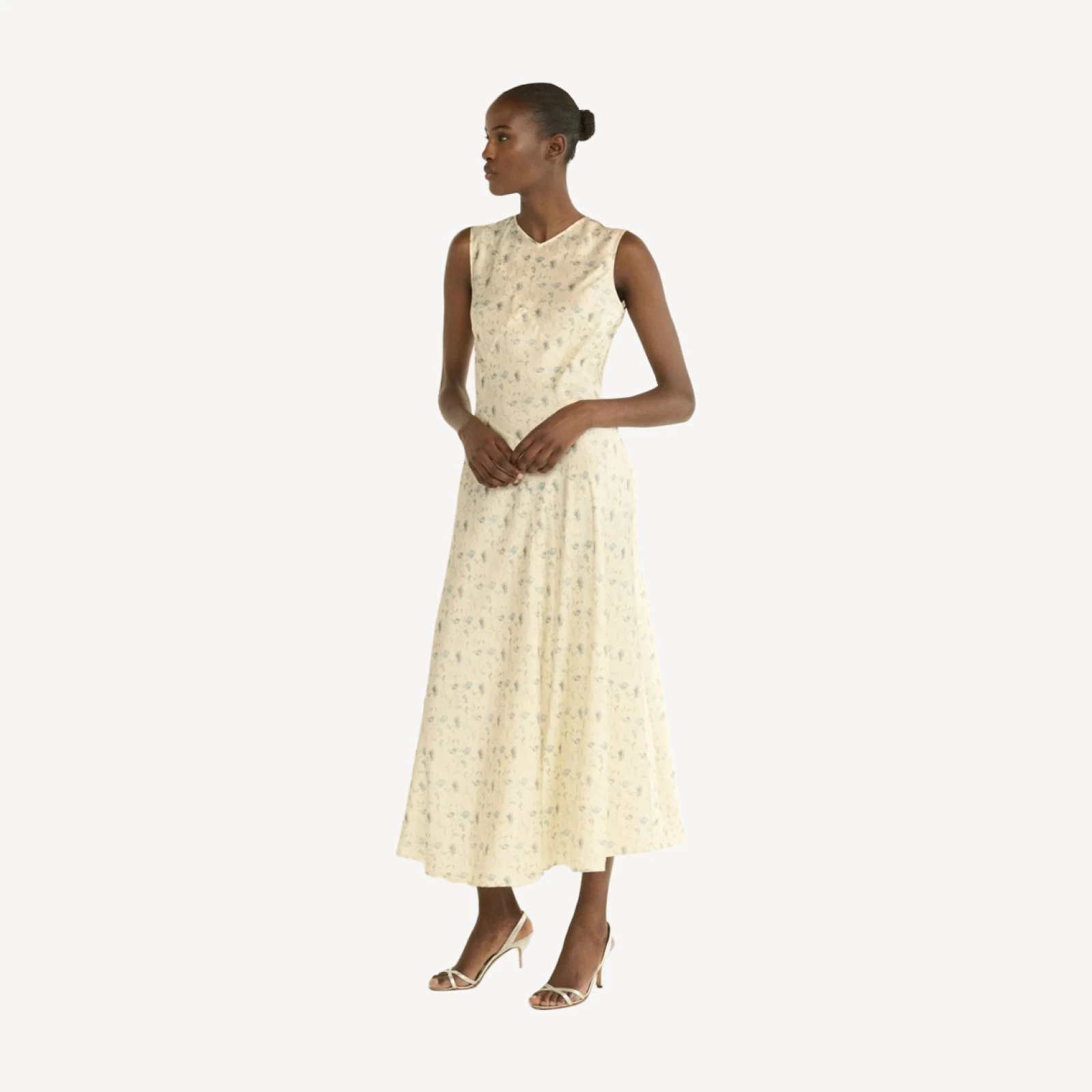 ADELANA DRESS -- CAMELLIA BLOOM