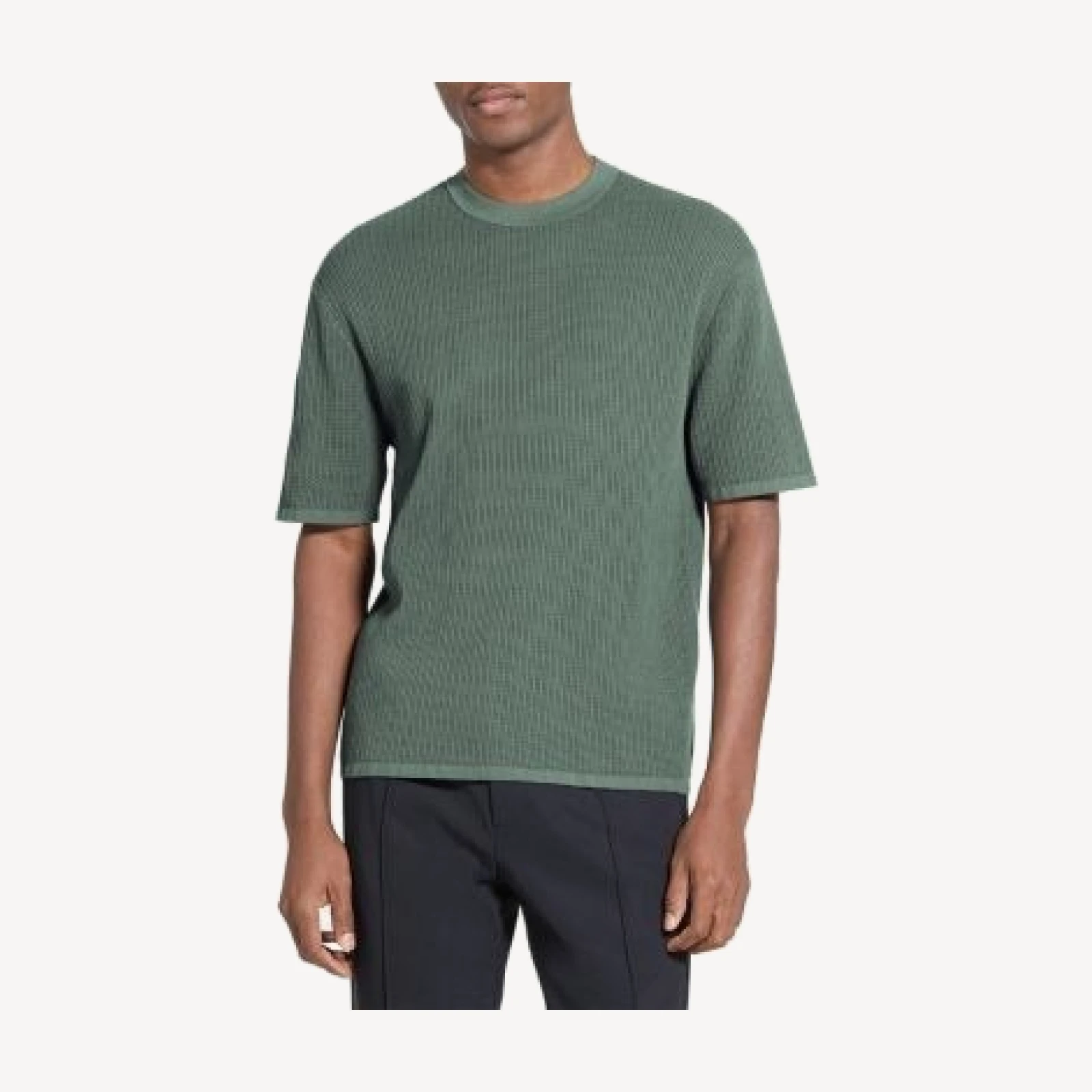 Theory Tactile Mesh Crewneck T-Shirt