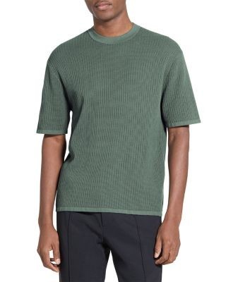 Theory Tactile Mesh Crewneck T-Shirt