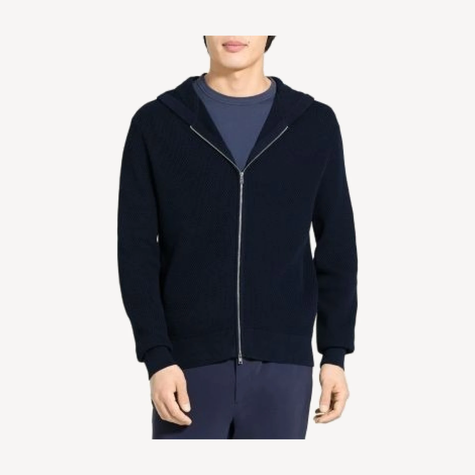 Theory Myhlo Tactile Full Zip Hoodie