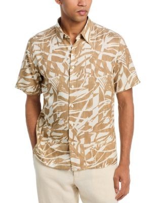 Theory Irving Tropical Floral Shirt