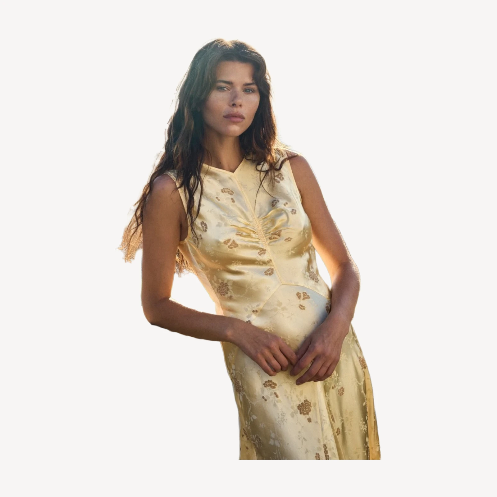 GINETTE DRESS -- CITRONE TAPPEZZERIA JACQUARD
