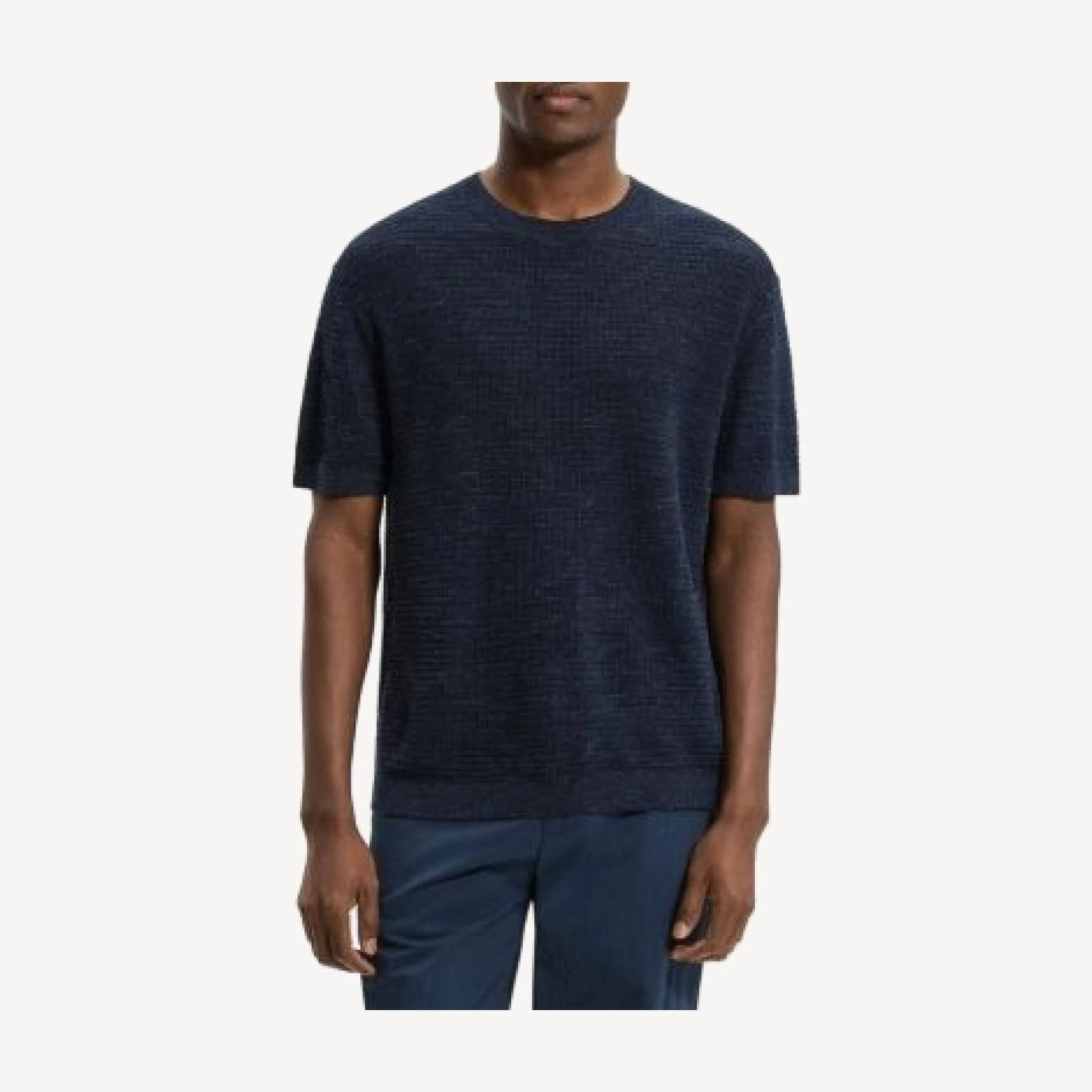 Theory Kolben Neo Pacific Linen Blend T-Shirt