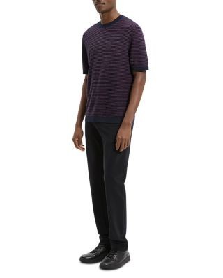 Theory Neo Pacific Linen Stripe T-Shirt