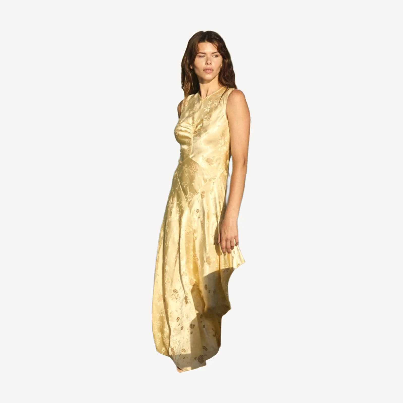 GINETTE DRESS -- CITRONE TAPPEZZERIA JACQUARD