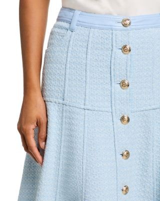 Cinq a Sept Birdseye Tweed Skirt