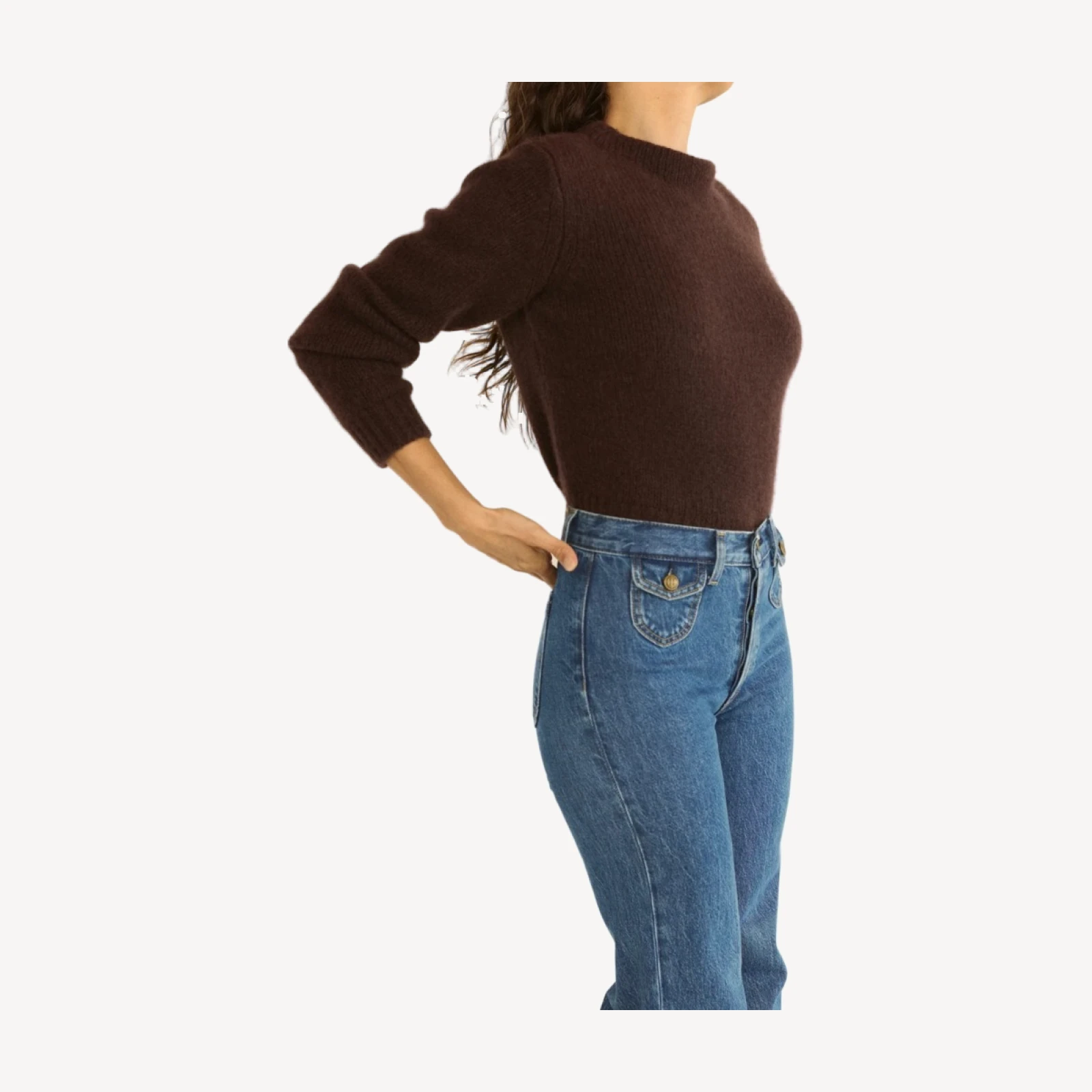 MAIRE SWEATER -- RED UMBER