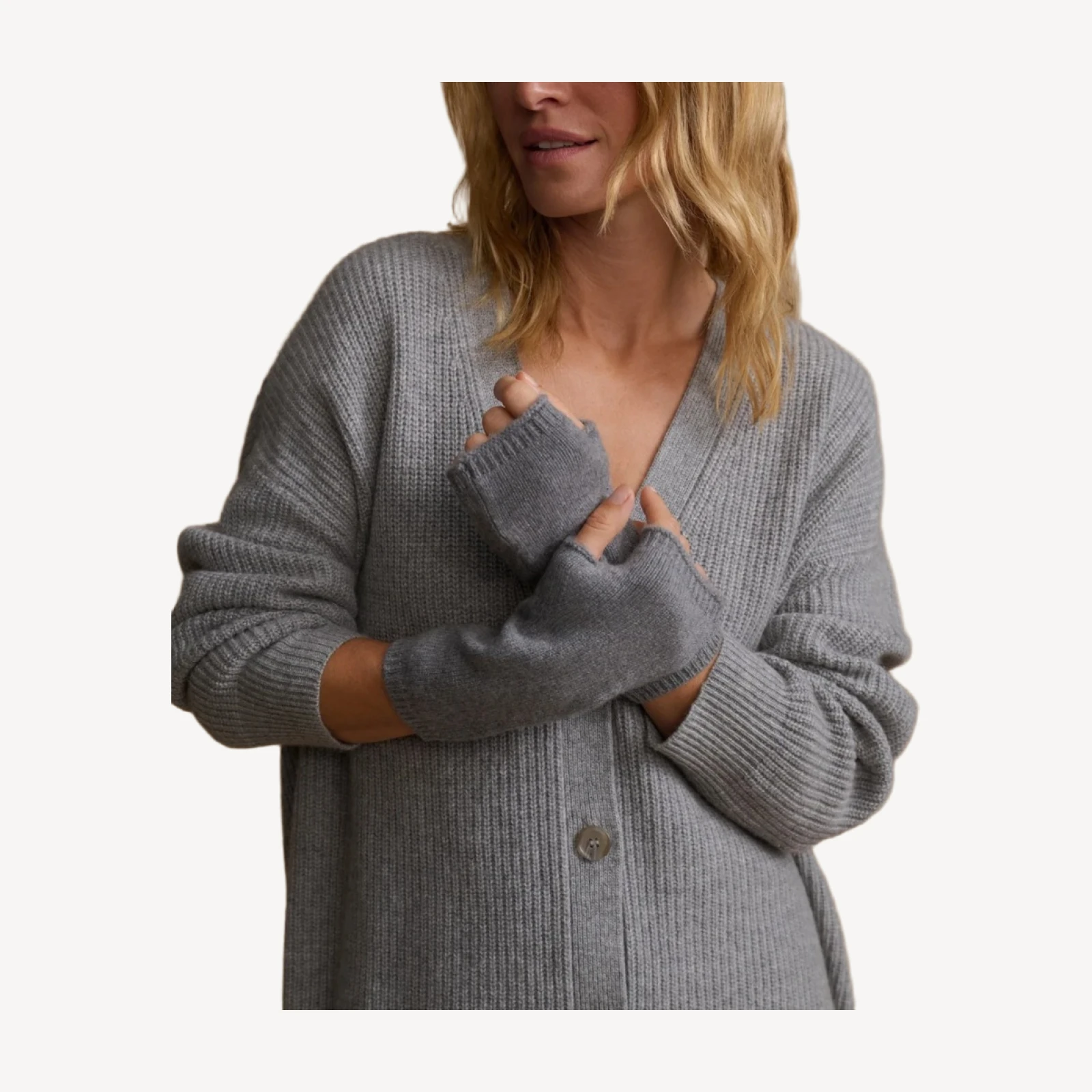 Fingerless Cashmere Gloves