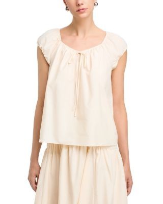 Theory Tie Front Top