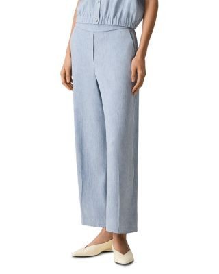 Theory Classic Straight Pull-On Pants