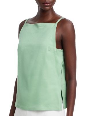 Theory Line Viscose Apron Top