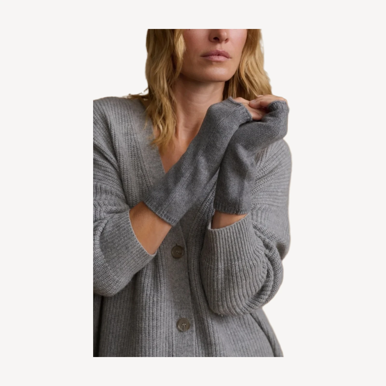 Fingerless Cashmere Gloves