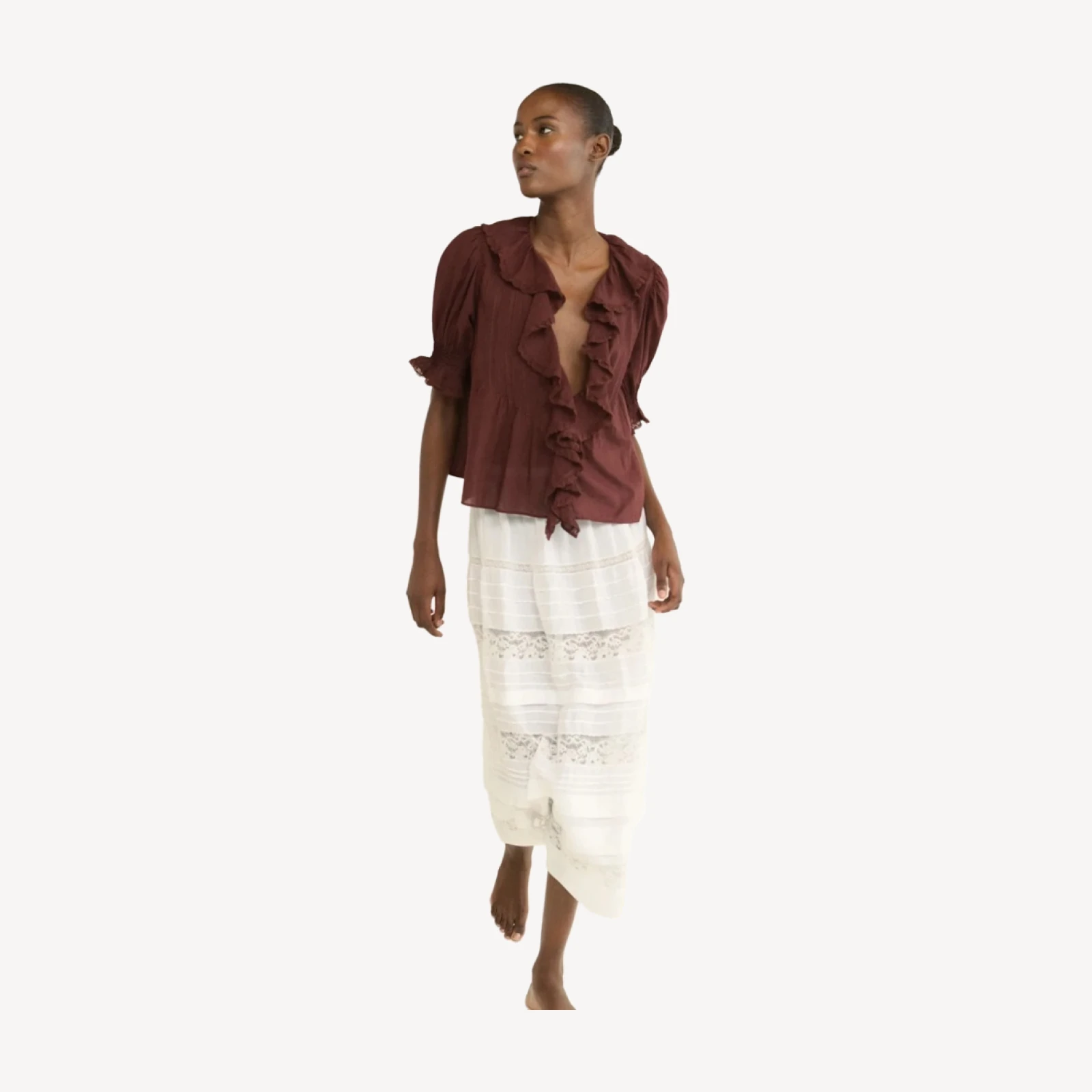 HENRI TOP -- DAHLIA