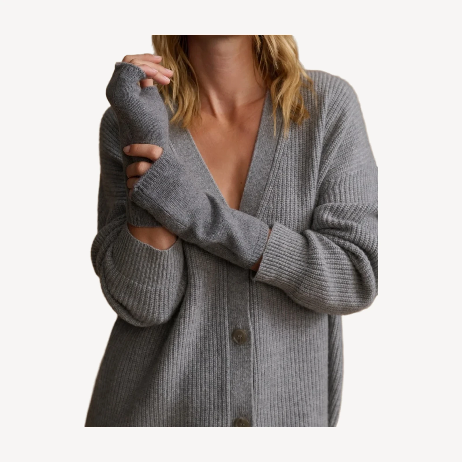 Fingerless Cashmere Gloves