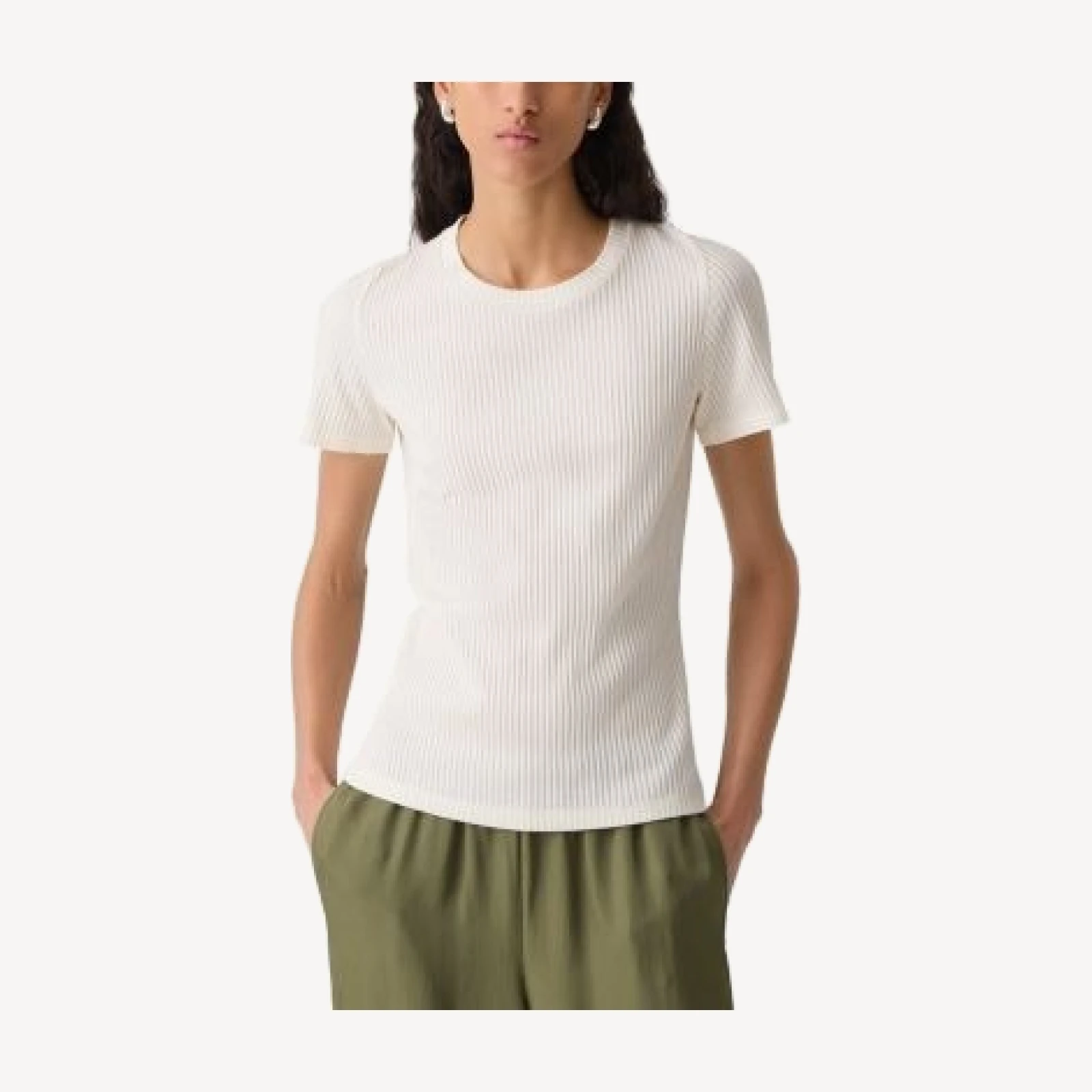 Theory Ribbed Tee