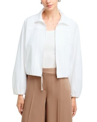 Theory Spread Collar Zip Front Jacket