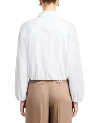 Theory Spread Collar Zip Front Jacket