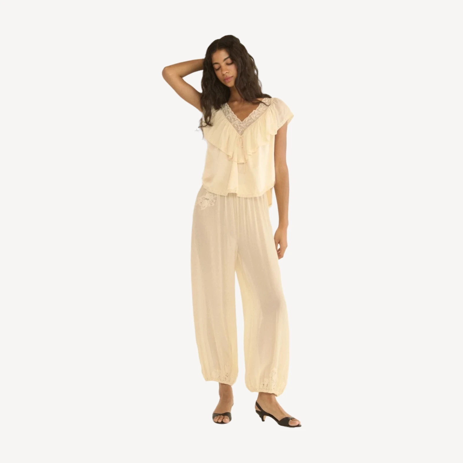 YADIRA TOP -- CANDLELIGHT