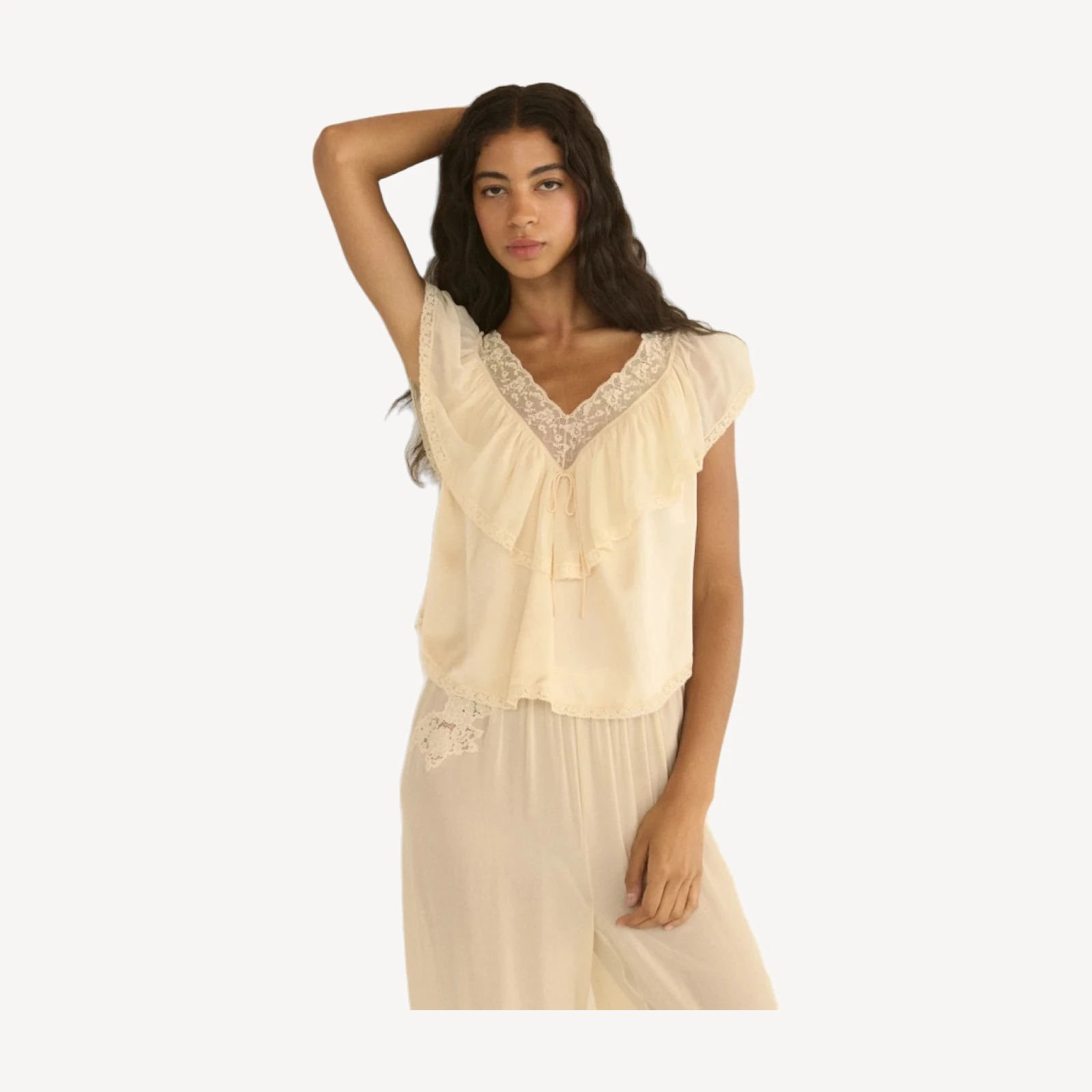 YADIRA TOP -- CANDLELIGHT