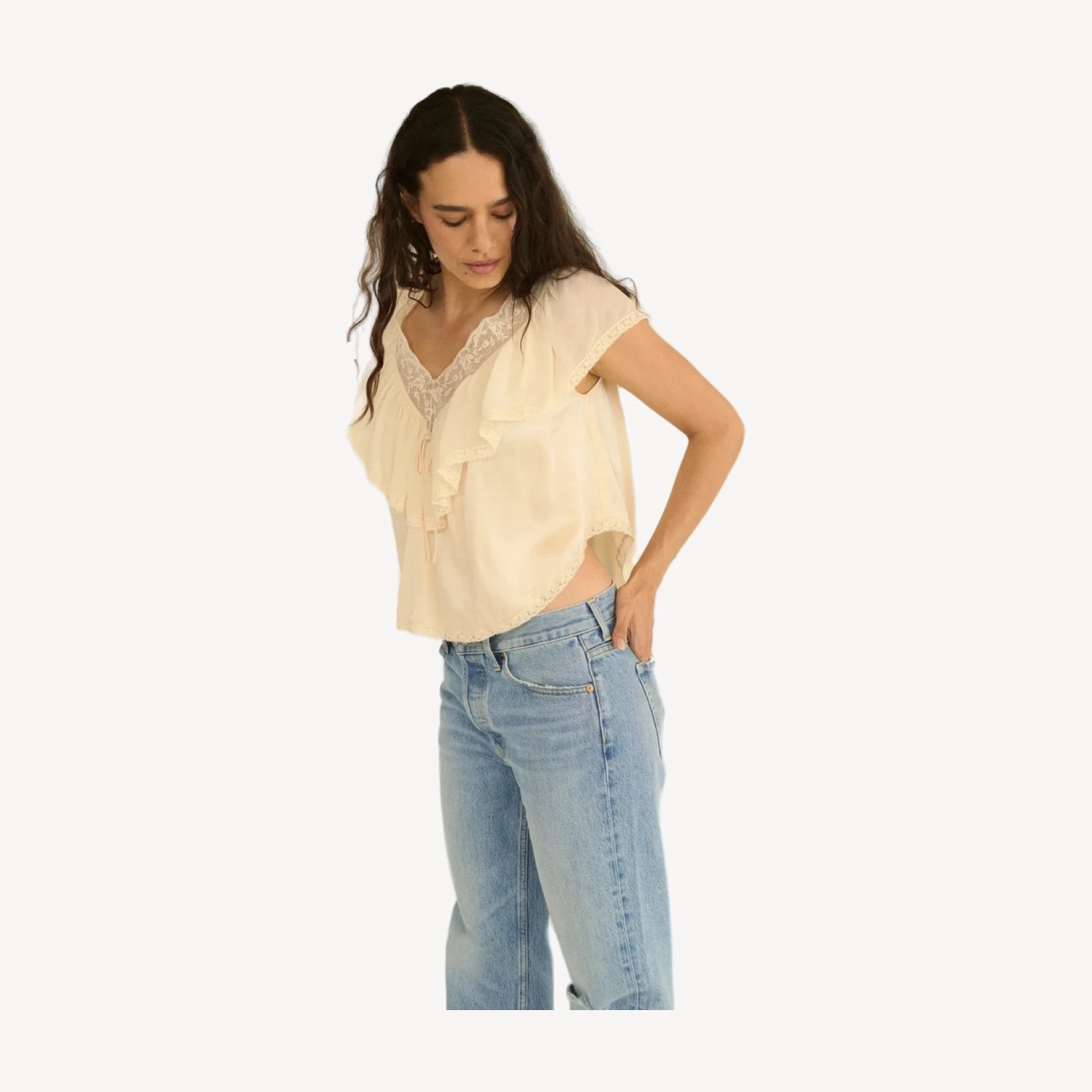 YADIRA TOP -- CANDLELIGHT