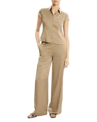Theory Satin Blouse