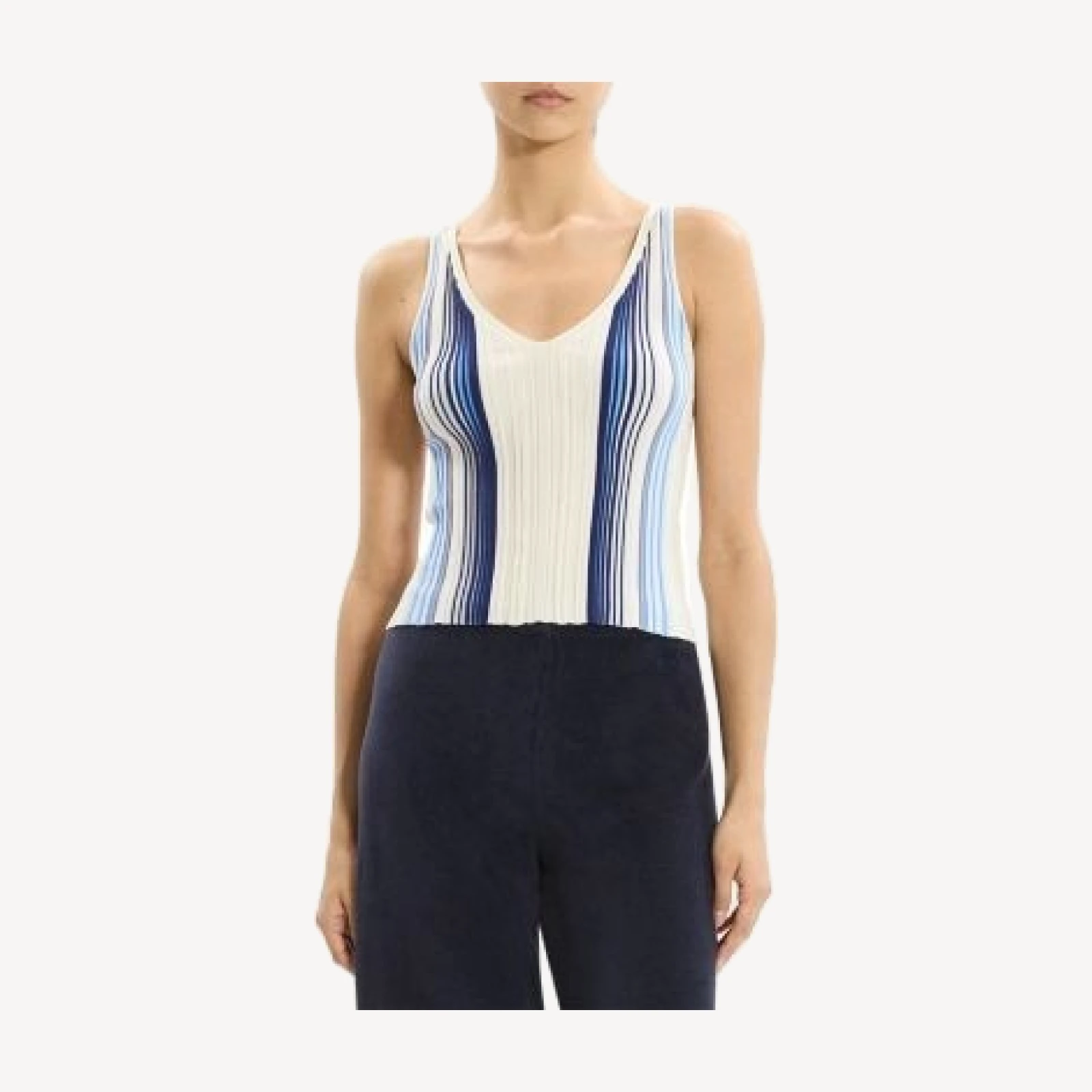 Theory Ribbed Tank