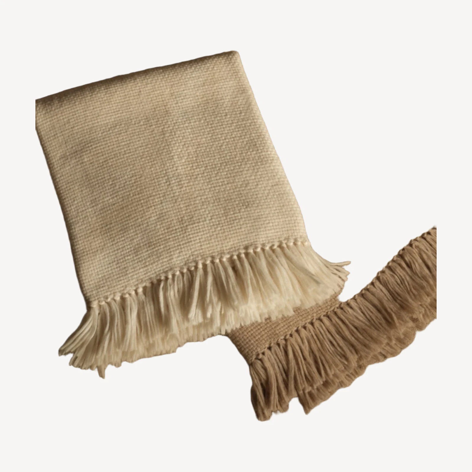 Alpaca Basketweave Throw
