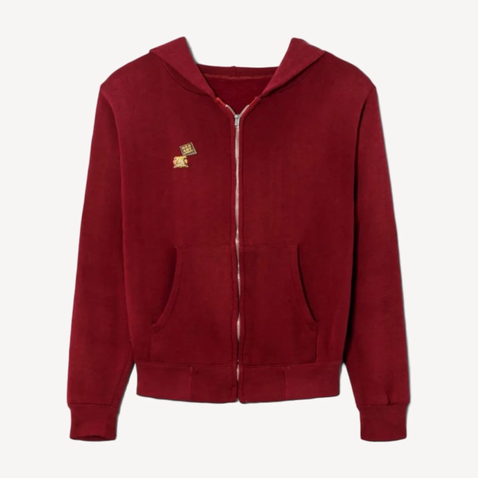 RE/DONE Vintage | 70 Zip Up Hoodie With Pins