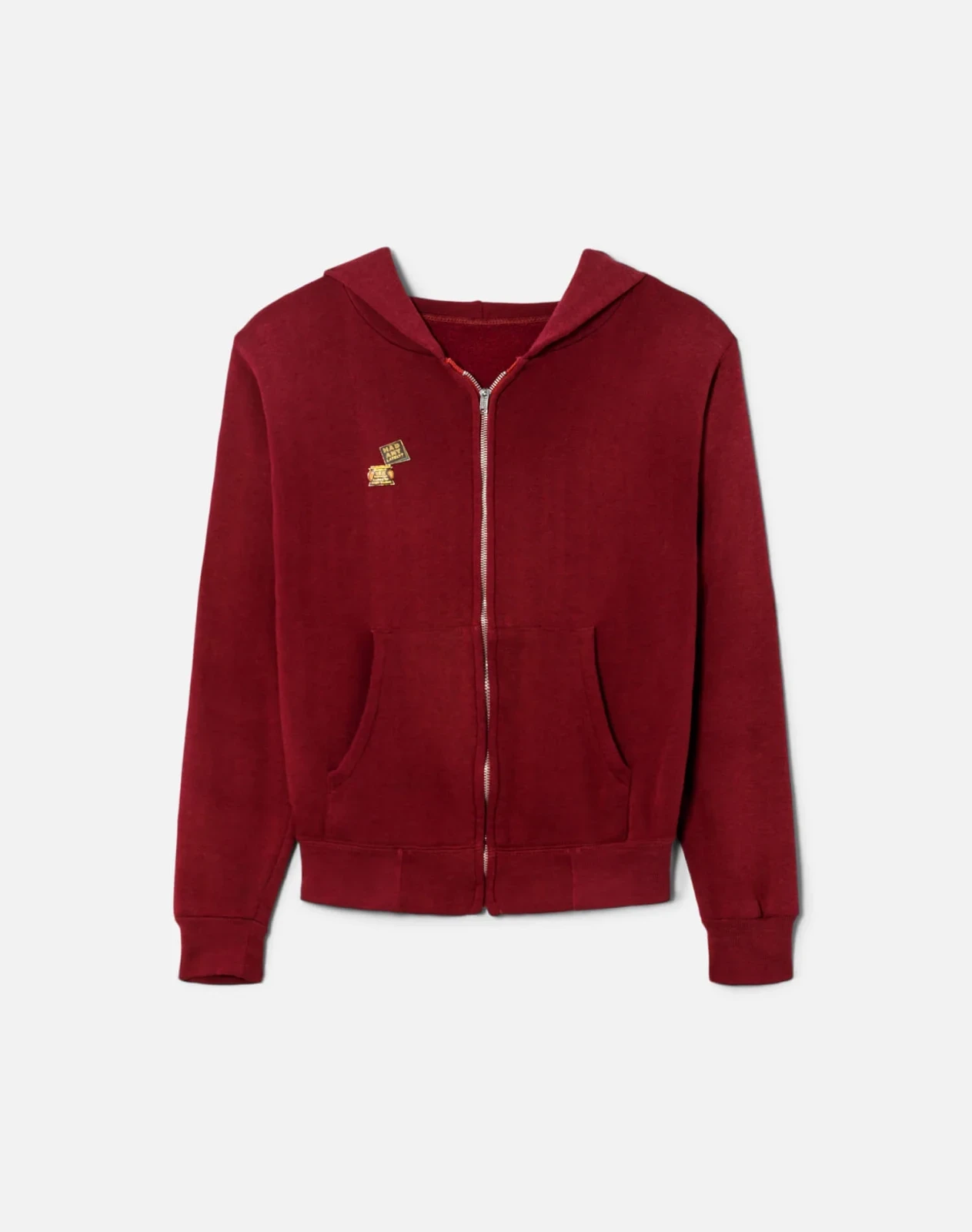 RE/DONE Vintage | 70 Zip Up Hoodie With Pins