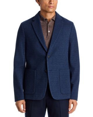 Theory Clinton City Knit Twill Jersey Jacket