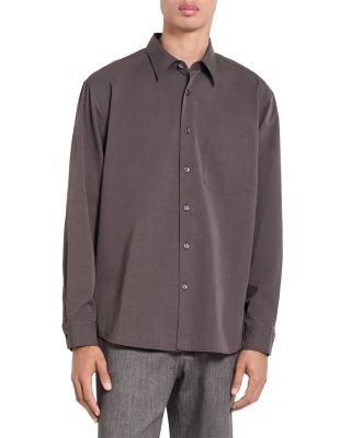 Theory Relaxed Fit Weekend Shirt in Weekend Cotton
