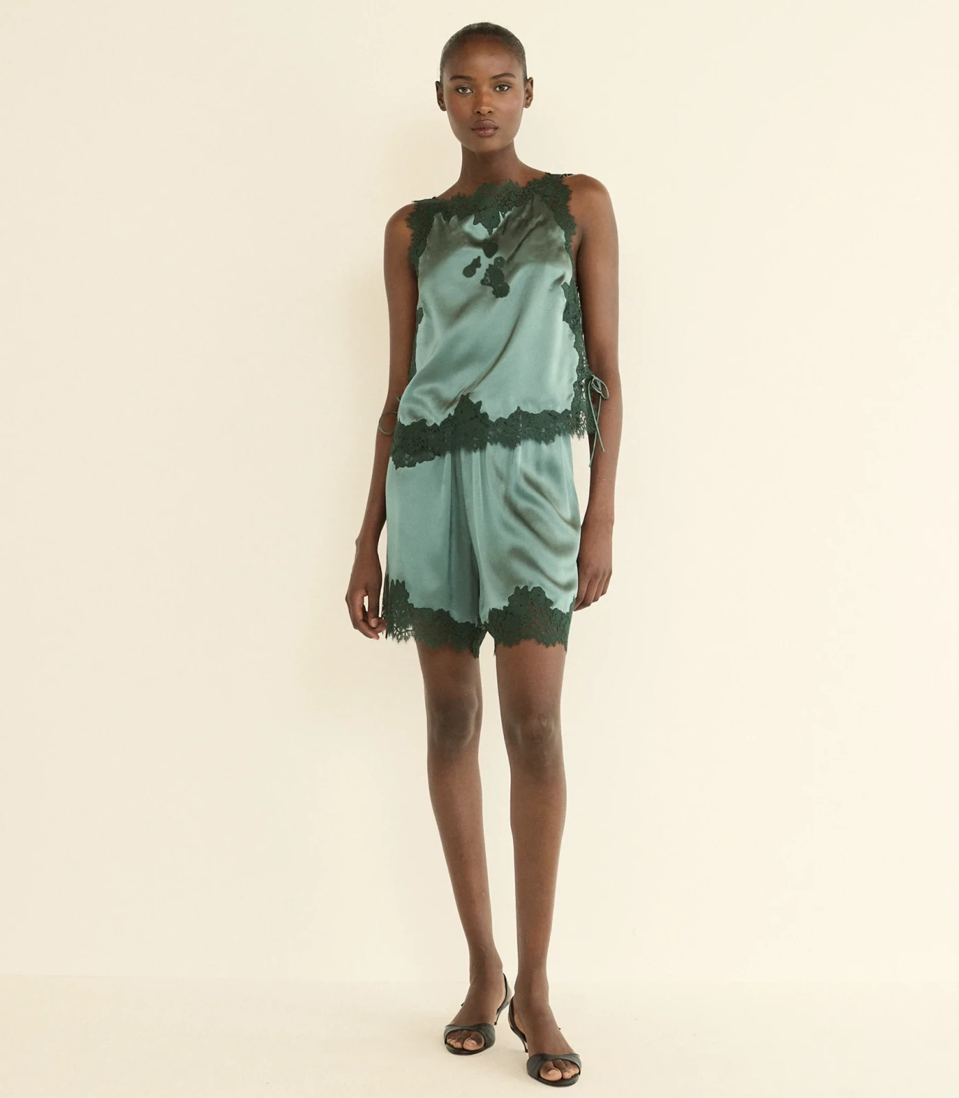 EVANIA TOP -- DULAC GREEN